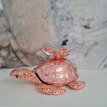 Load image into Gallery viewer, Turtle Sphere Stand -- Rose Gold
