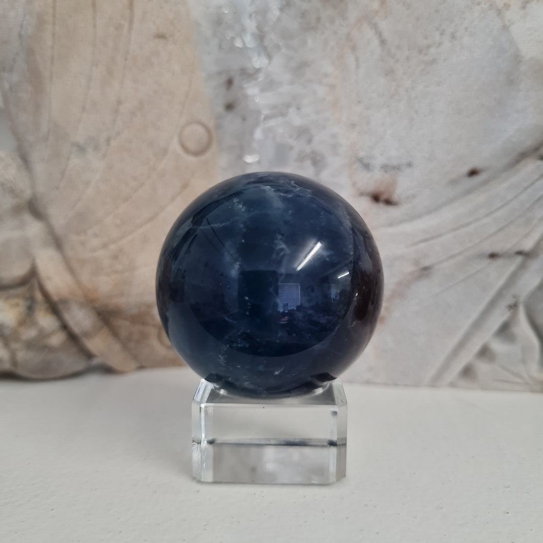 Blue Fluorite Sphere