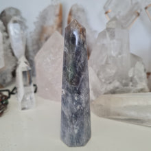 Load image into Gallery viewer, Purple Chalcedony Tower
