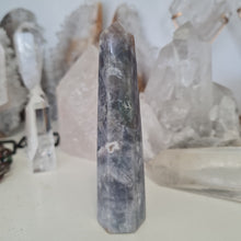 Load image into Gallery viewer, Purple Chalcedony Tower
