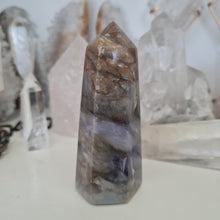 Load image into Gallery viewer, Purple Chalcedony Tower
