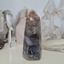 Load image into Gallery viewer, Purple Chalcedony Tower
