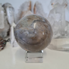 Load image into Gallery viewer, Purple Chalcedony Sphere
