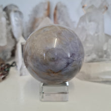 Load image into Gallery viewer, Purple Chalcedony Sphere
