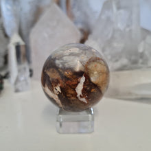 Load image into Gallery viewer, Purple Chalcedony Sphere
