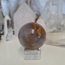 Load image into Gallery viewer, Purple Chalcedony Sphere

