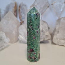 Load image into Gallery viewer, Ruby Fuchsite Tower

