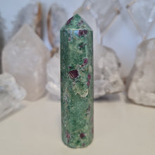 Load image into Gallery viewer, Ruby Fuchsite Tower
