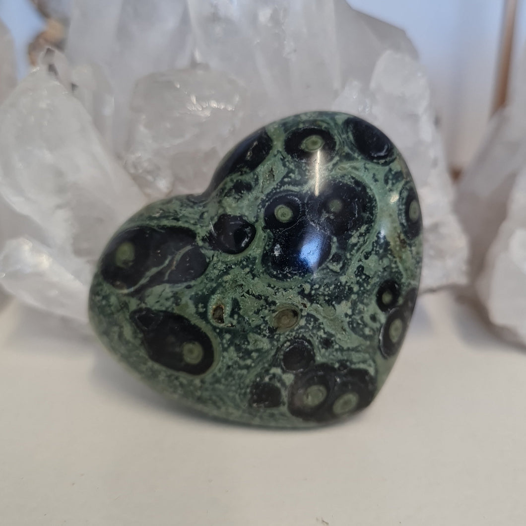 Kambaba Jasper Heart
