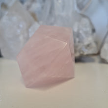 Load image into Gallery viewer, Rose Quartz Faceted Diamond
