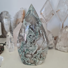 Load image into Gallery viewer, Moss Agate Flame
