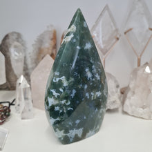 Load image into Gallery viewer, Moss Agate Flame
