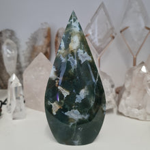 Load image into Gallery viewer, Moss Agate Flame
