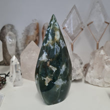 Load image into Gallery viewer, Moss Agate Flame
