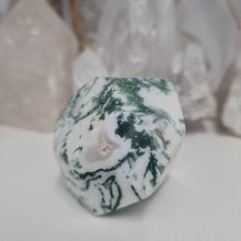 Load image into Gallery viewer, Moss Agate Faceted Diamond
