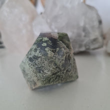 Load image into Gallery viewer, Moss Agate Faceted Diamond
