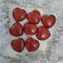 Load image into Gallery viewer, Red Jasper Hearts

