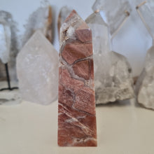 Load image into Gallery viewer, Pink Agate Tower
