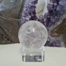 Load image into Gallery viewer, Clear Quartz Sphere - Rainbows
