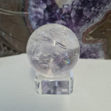Load image into Gallery viewer, Clear Quartz Sphere - Rainbows
