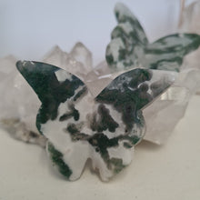 Load image into Gallery viewer, Moss Agate Butterfly
