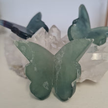 Load image into Gallery viewer, Green Fluorite Butterfly
