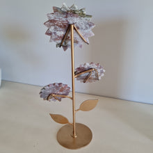 Load image into Gallery viewer, Ocean Jasper Sunflowers on Stand

