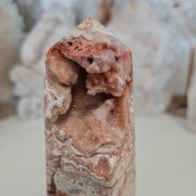 Load image into Gallery viewer, Pink Crazy Lace Agate Tower

