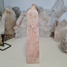 Load image into Gallery viewer, Pink Crazy Lace Agate Tower
