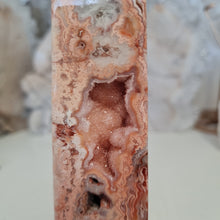 Load image into Gallery viewer, Pink Crazy Lace Agate Tower
