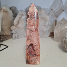 Load image into Gallery viewer, Pink Crazy Lace Agate Tower

