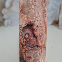 Load image into Gallery viewer, Pink Crazy Lace Agate Tower
