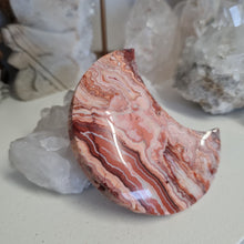 Load image into Gallery viewer, Pink Crazy Lace Agate Moon
