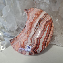 Load image into Gallery viewer, Pink Crazy Lace Agate Moon
