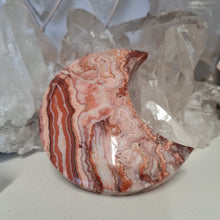 Load image into Gallery viewer, Pink Crazy Lace Agate Moon
