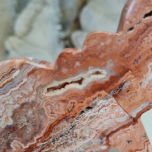 Load image into Gallery viewer, Pink Crazy Lace Agate Elephant
