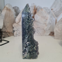 Load image into Gallery viewer, Grape Agate Tower
