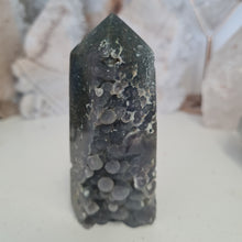 Load image into Gallery viewer, Grape Agate Tower

