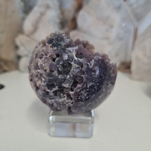 Load image into Gallery viewer, Grape Agate Sphere
