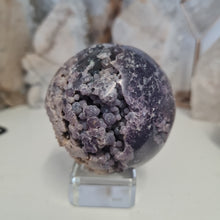 Load image into Gallery viewer, Grape Agate Sphere
