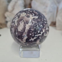 Load image into Gallery viewer, Grape Agate Sphere
