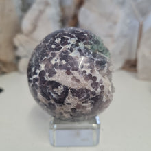 Load image into Gallery viewer, Grape Agate Sphere
