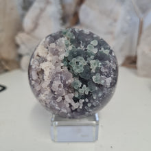 Load image into Gallery viewer, Grape Agate Sphere
