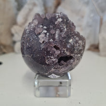 Load image into Gallery viewer, Grape Agate Sphere
