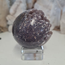 Load image into Gallery viewer, Grape Agate Sphere
