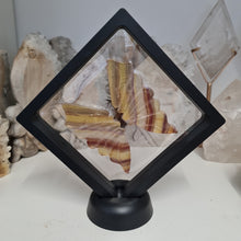 Load image into Gallery viewer, Yellow Fluorite Boxed Butterfly Wings
