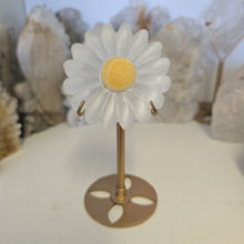Load image into Gallery viewer, Selenite Daisies on Stand

