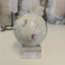 Load image into Gallery viewer, Serpentine Fluorite &#39;Bolivianite&quot; Sphere - A Grade
