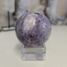 Load image into Gallery viewer, Serpentine Fluorite &#39;Bolivianite&#39; Sphere - A Grade
