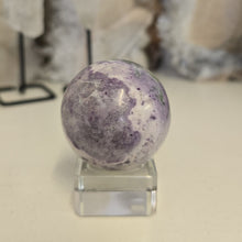 Load image into Gallery viewer, Serpentine Fluorite &#39;Bolivianite&#39; Sphere - A Grade
